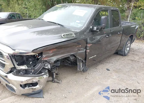 2021 Ram 1500 Lone Star 4X2 6'4 Box z USA, uszkodzony, nr VIN 1C6RREBT7MN821341